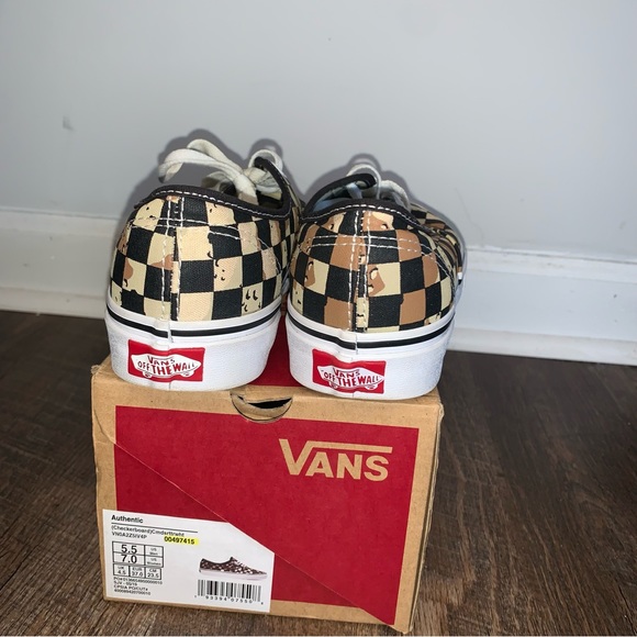 Vans Authentic Checkerboard Shoes - Picture 3 of 6